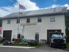 [Town Hall, Community Building, 104 West Centre St., Kitzmiller, Maryland]